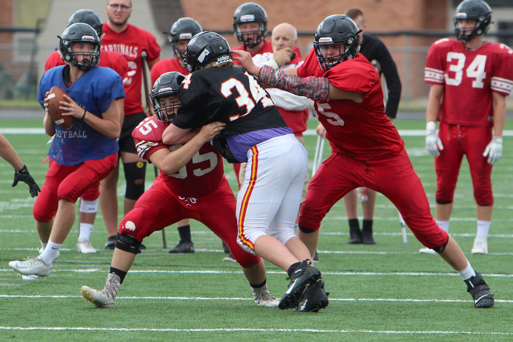 Chi-Hi football scrimmage 8-16-19
